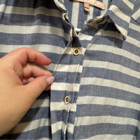 Hutch Anthropologie striped button down dress Medium - Picture 6 of 8